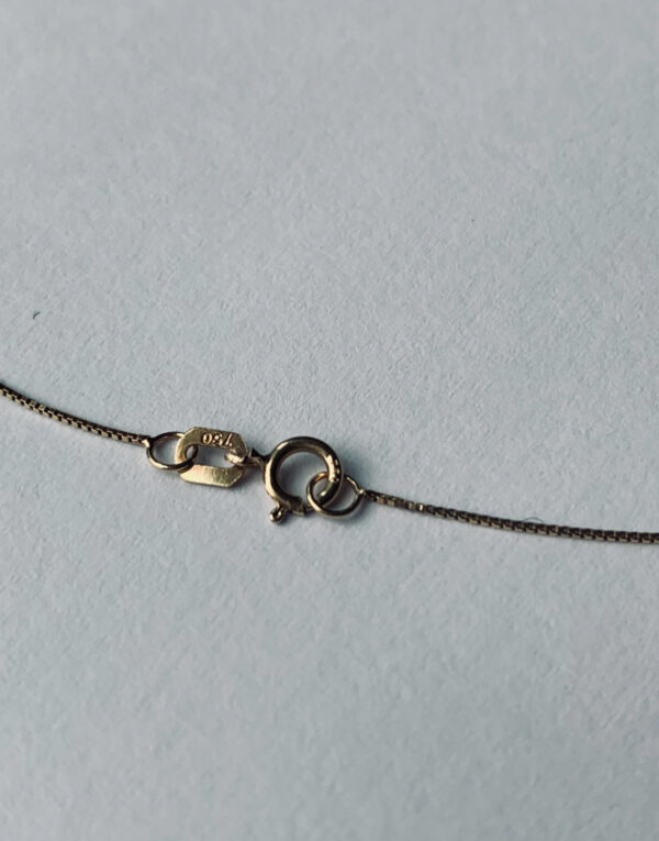 Gold necklace with charms - Image 9