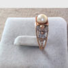 Vintage Pearl Ring - Image 8
