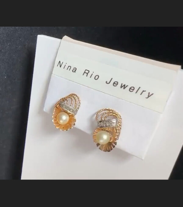 Pearl Earrings - Image 2