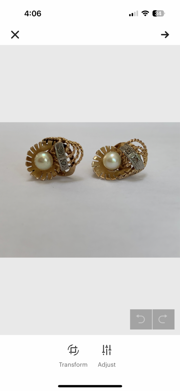 Pearl Earrings - Image 7