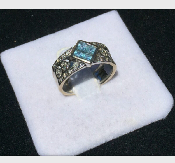 Gold Diamond Ring - Image 2