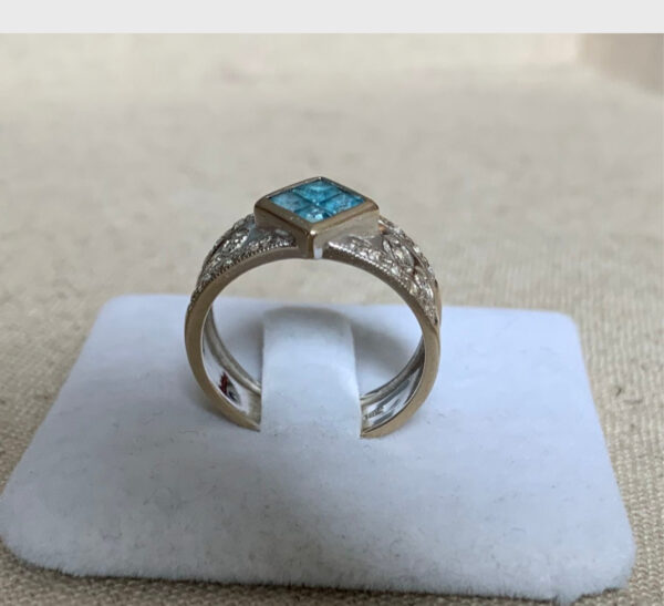 Gold Diamond Ring - Image 4