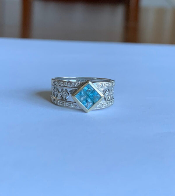 Gold Diamond Ring - Image 6