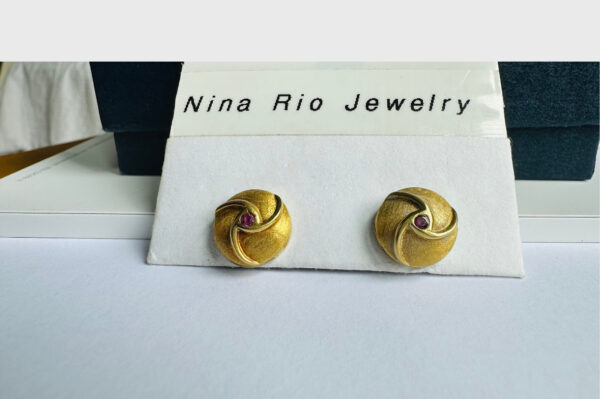 Ruby Earrings
