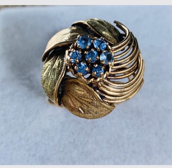 Vintage Gold Ring - Image 6