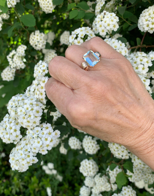 Aquamarine Ring