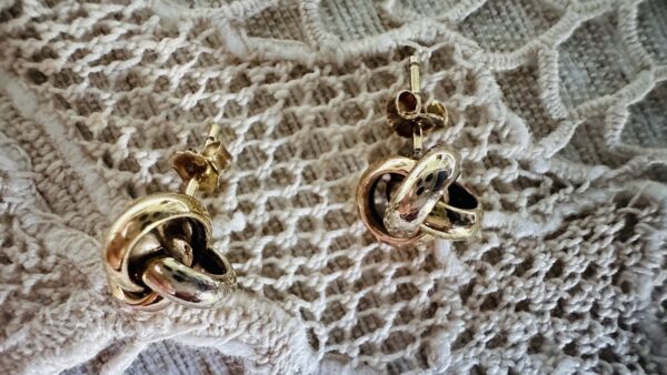 Antique Gold Earrings - Image 11