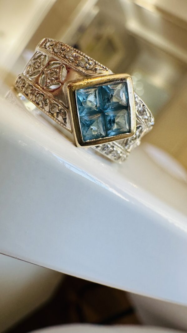 Gold Diamond Ring - Image 8