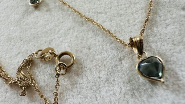 Gold Necklace and Earrings Set - Image 10