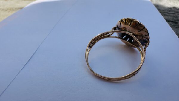 Aquamarine Gold Ring - Image 9