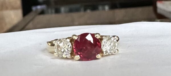Ruby and Diamond Ring - Image 5