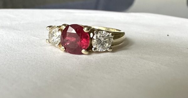 Ruby and Diamond Ring - Image 3