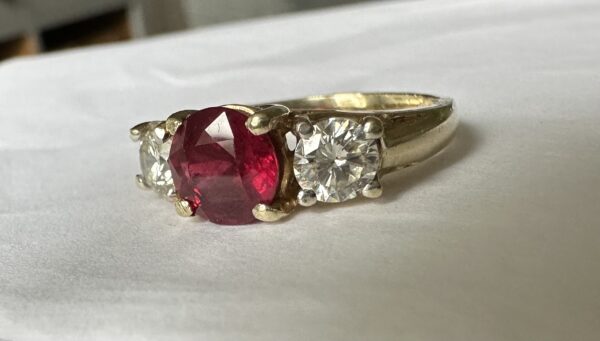 Ruby and Diamond Ring - Image 4