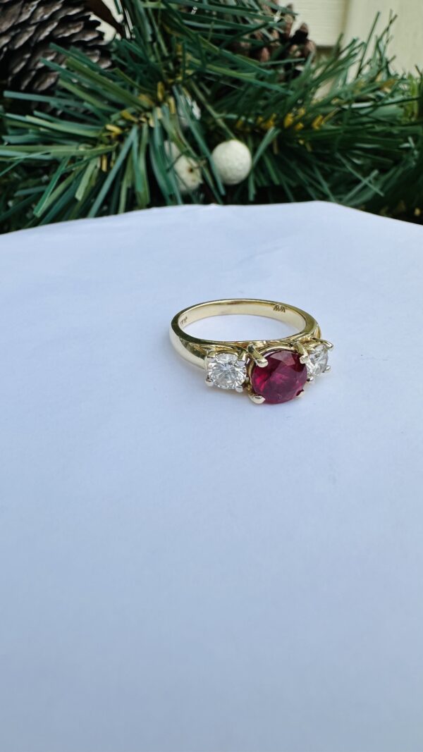 Ruby and Diamond Ring - Image 10