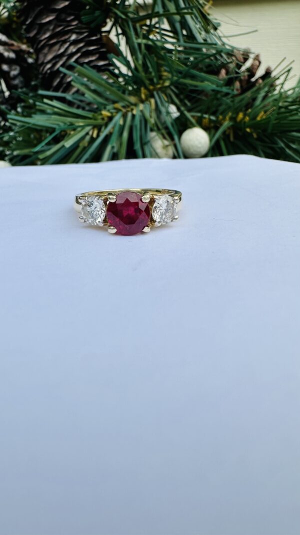 Ruby and Diamond Ring - Image 11