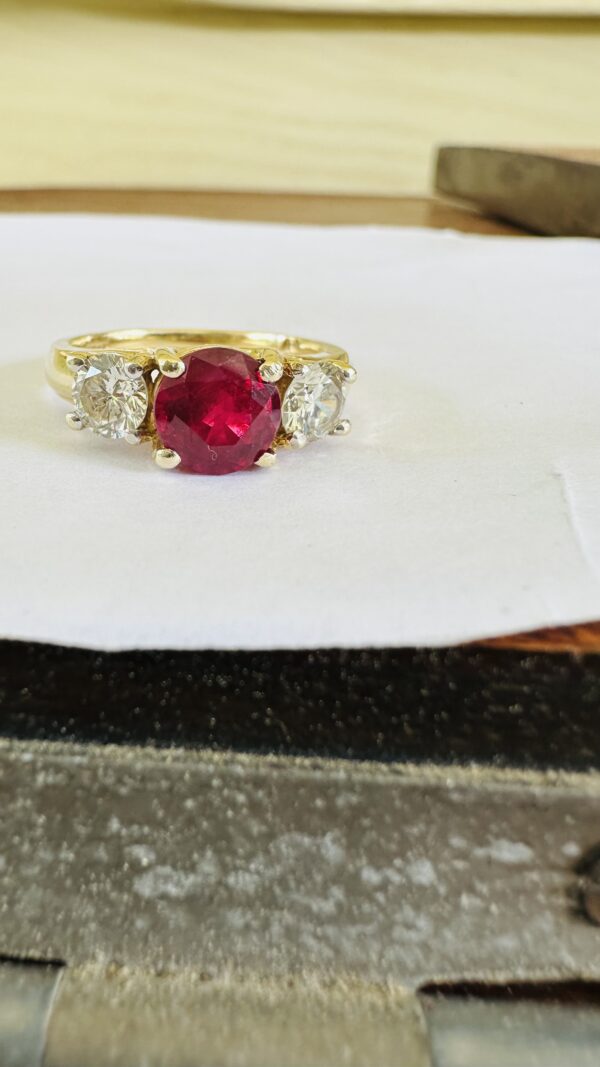 Ruby and Diamond Ring - Image 7