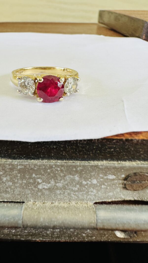 Ruby and Diamond Ring - Image 9