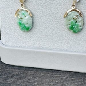 Jade Vintage Earrings