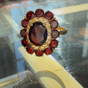 Vintage Garnet Ring
